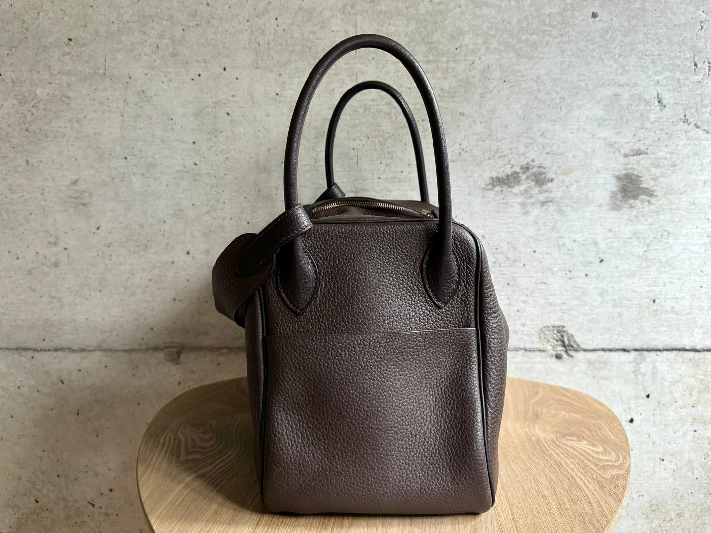 HERMES Taurillon Clemence Lindy 34