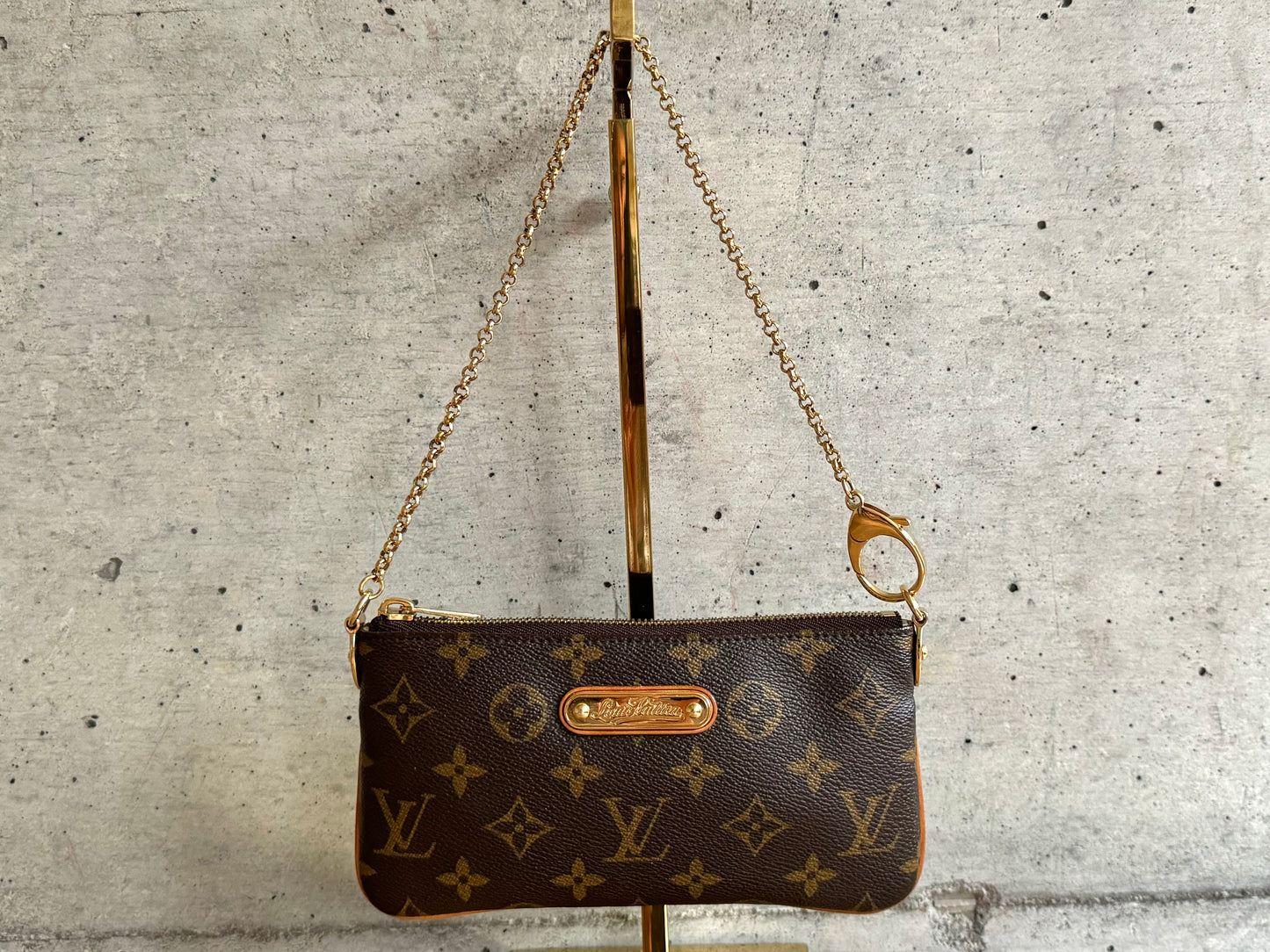 LOUIS VUITTON Monogram Pochette Milla MM