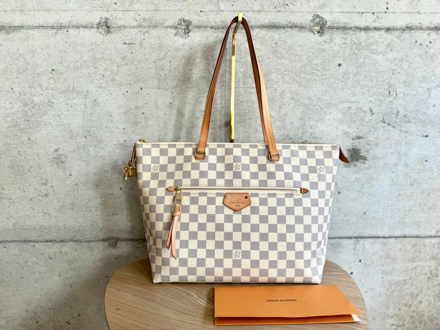 LOUIS VUITTON Damier Azur Iena MM