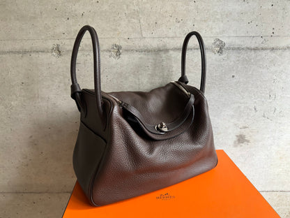 HERMES Taurillon Clemence Lindy 34