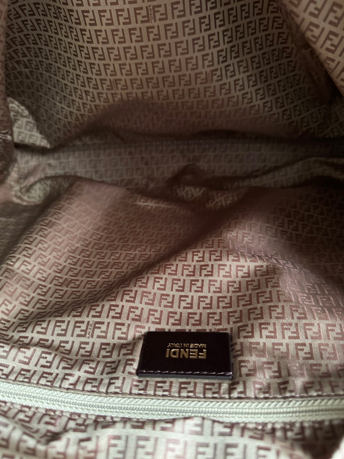 Fendi Hemp Tote Bag