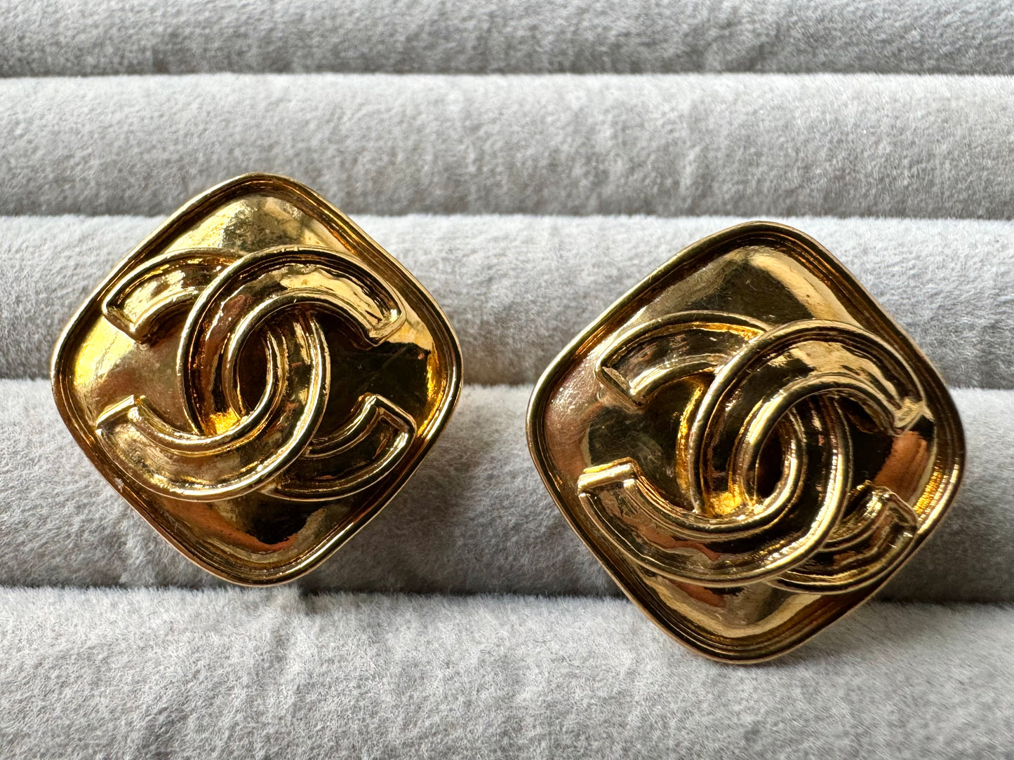 Chanel COCO Mark Clip-On Earrings