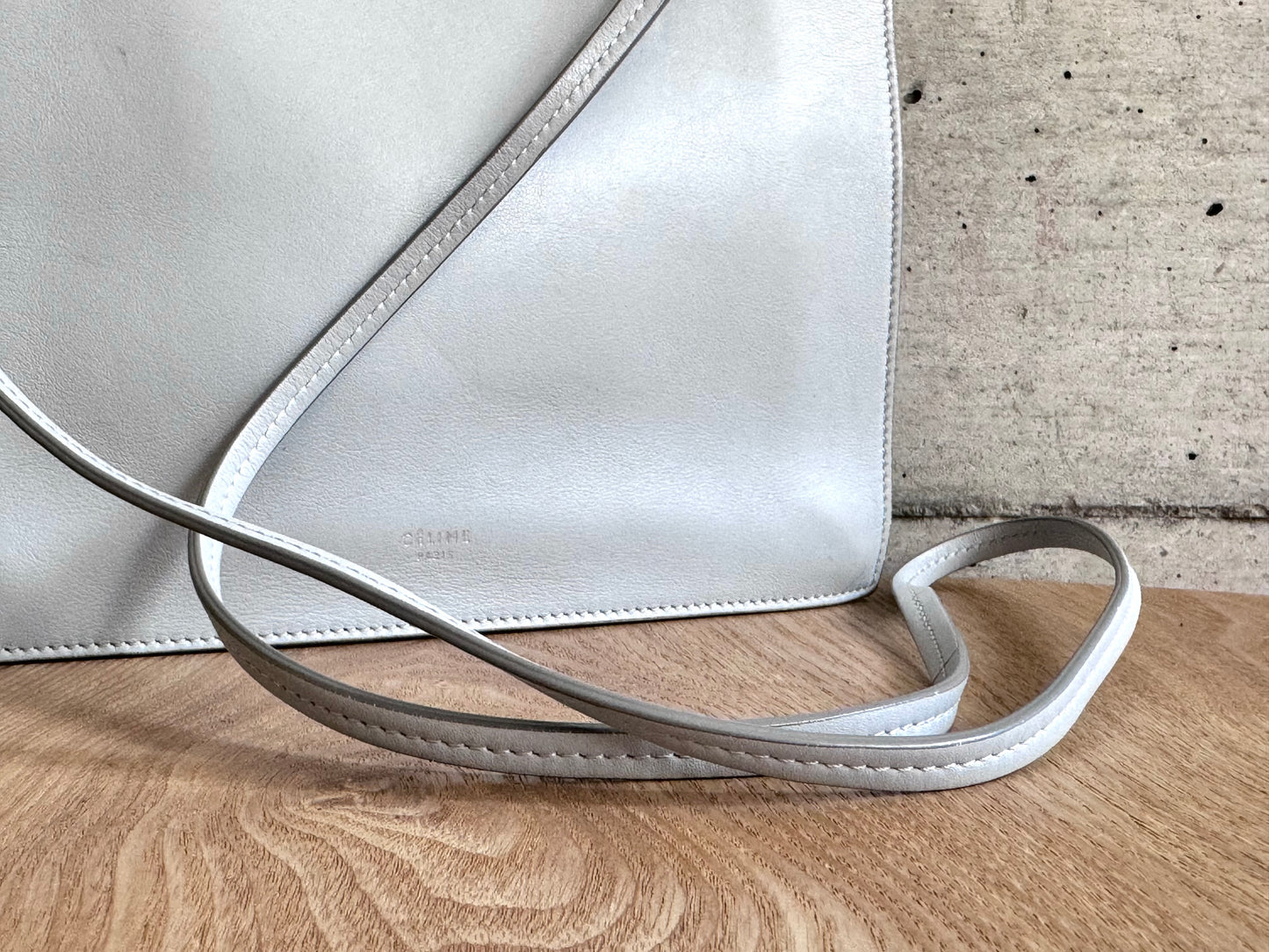 CELINE Smooth Calfskin Mini Clasp Bag