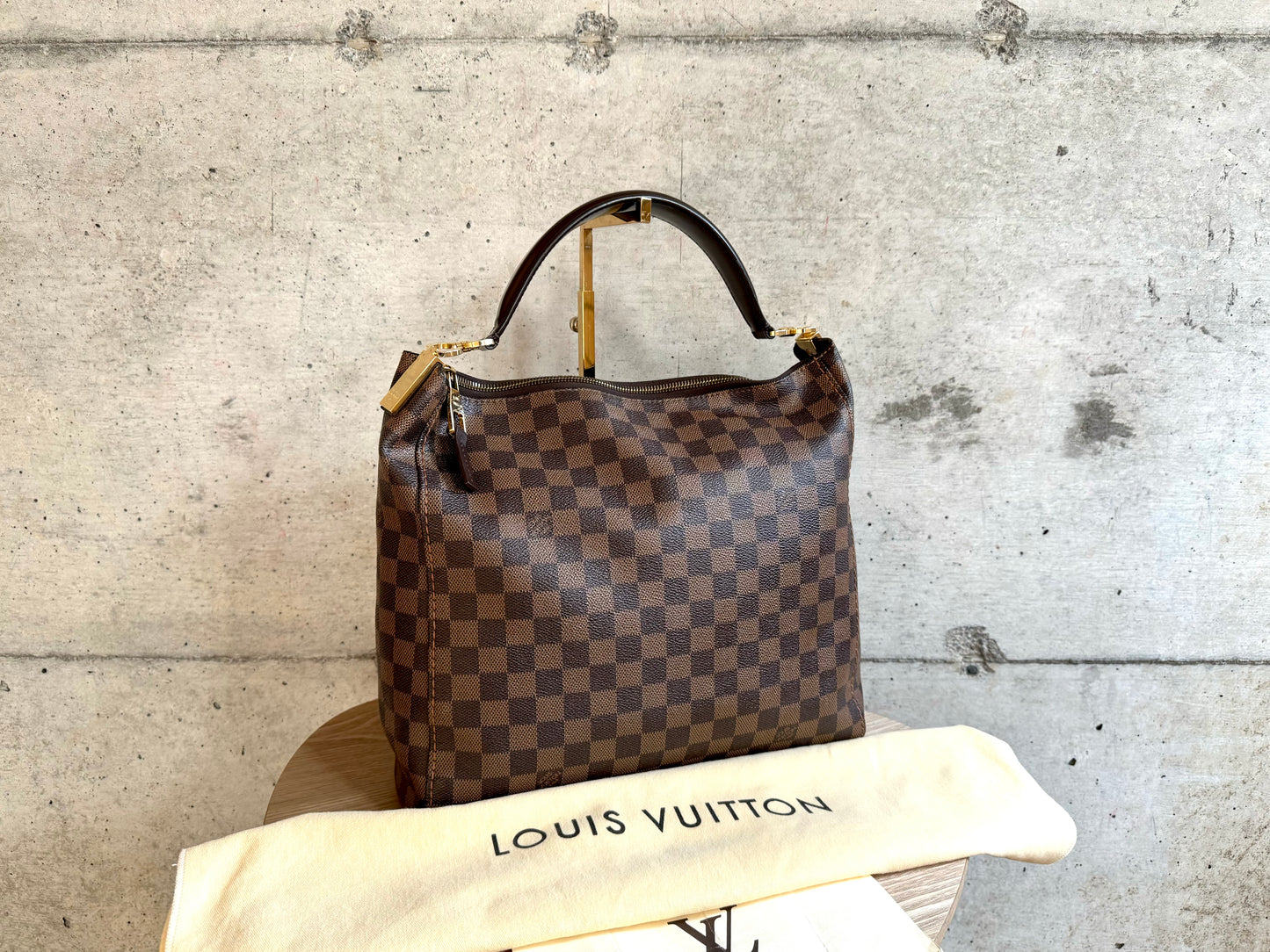 LOUIS VUITTON Damier Ebene Portobello PM