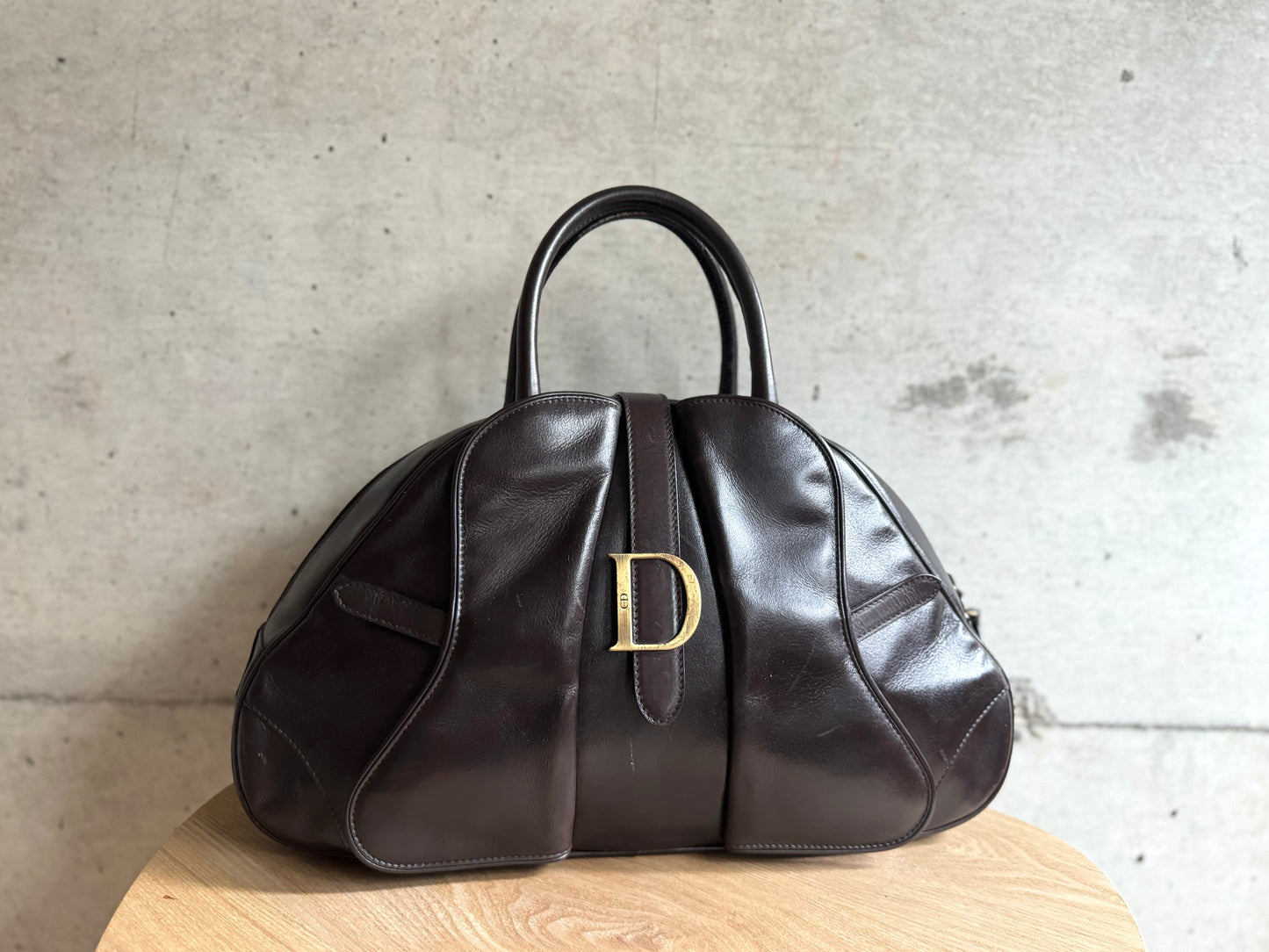 CHRISTIAN DIOR Saddle Bowler