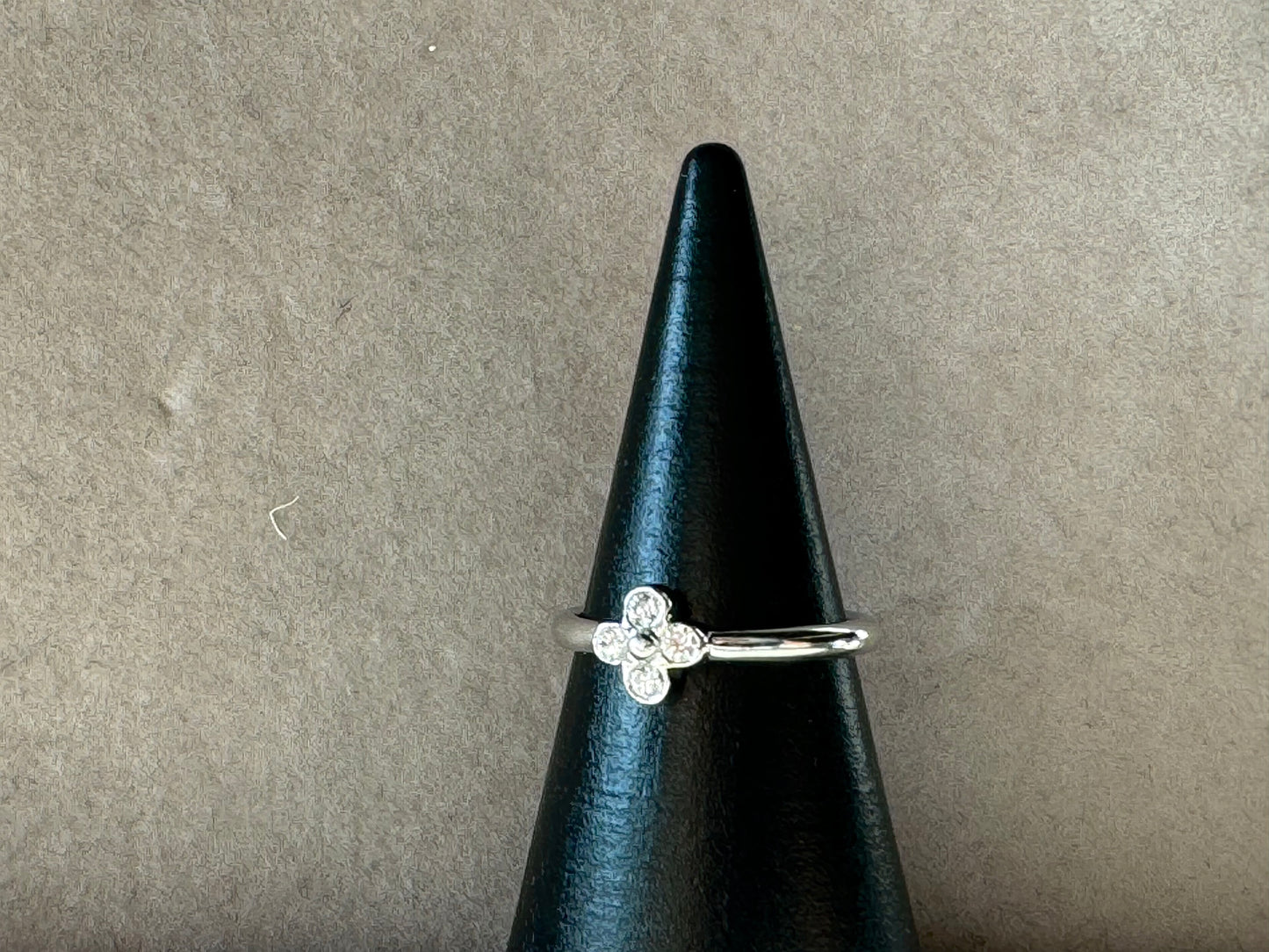 TIFFANY & CO. Platinum Diamond Lace Ring