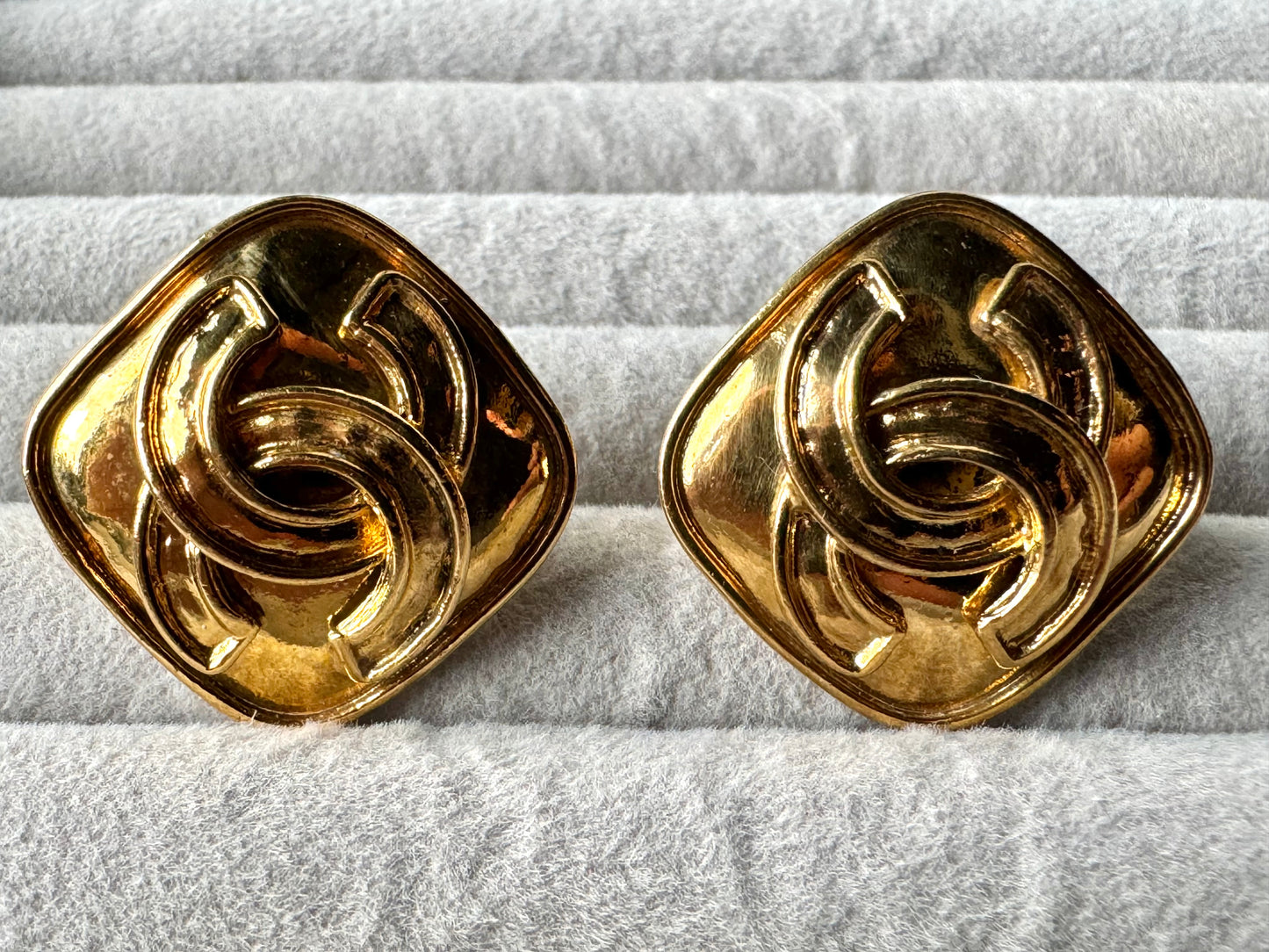 Chanel COCO Mark Clip-On Earrings