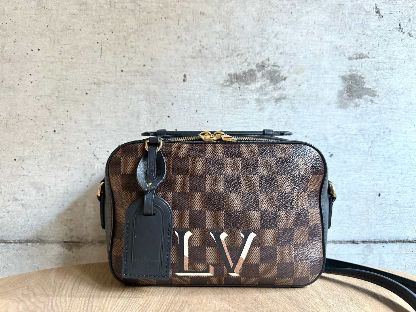 LOUIS VUITTON Damier Ebene Santa Monica