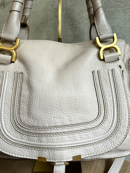 CHLOE Calfskin Medium Marcie Satchel