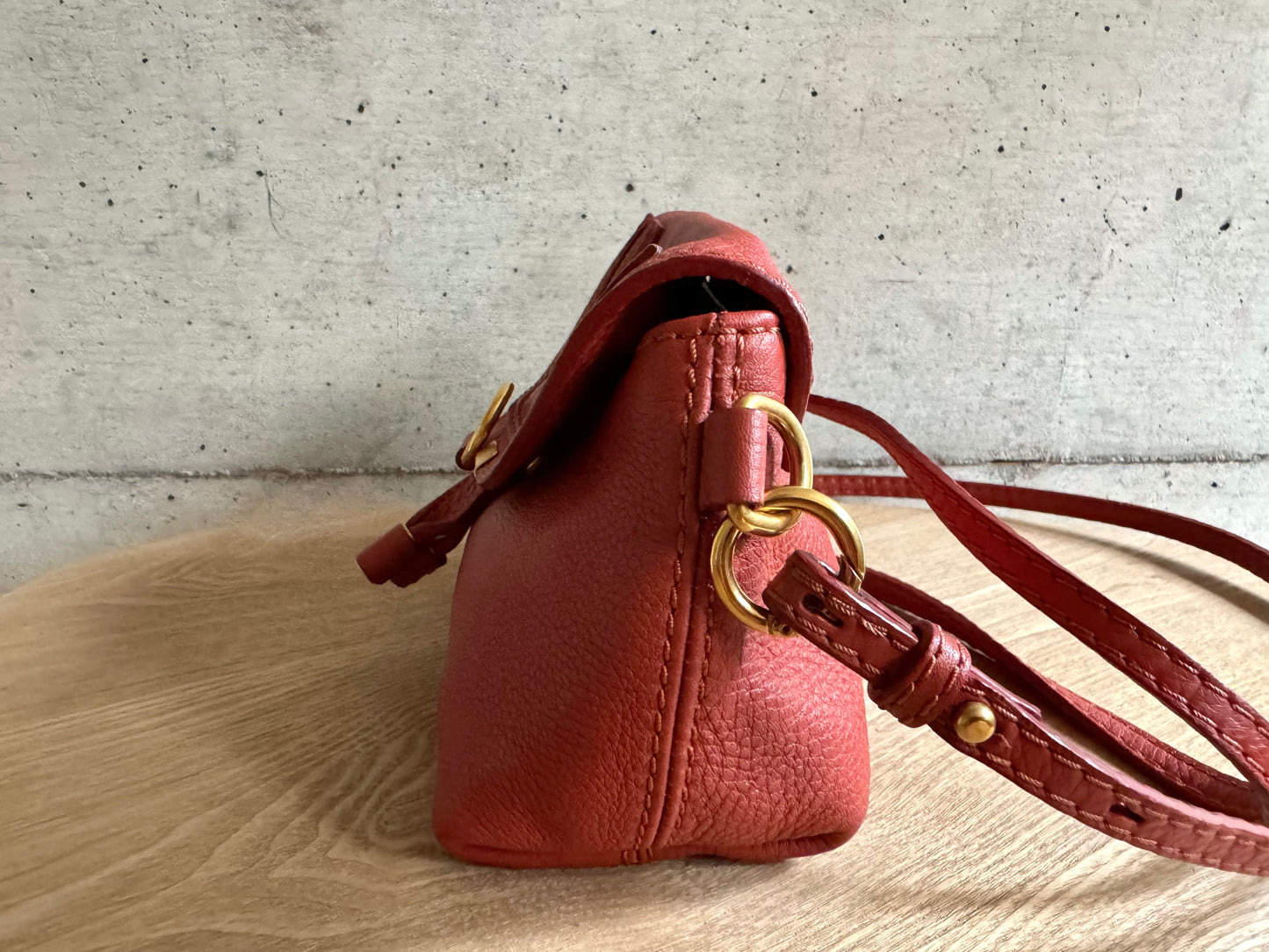 CHLOE Calfskin Marcie Pochette Crossbody Bag