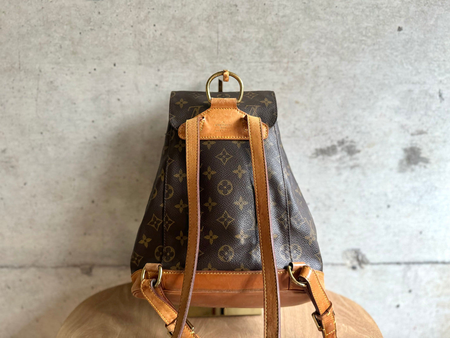 LOUIS VUITTON Monogram Montsouris MM Backpack