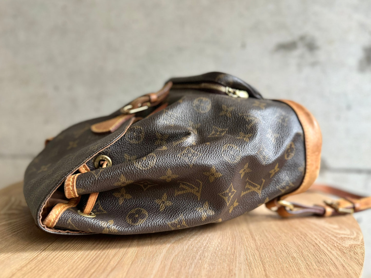 LOUIS VUITTON Monogram Montsouris MM Backpack