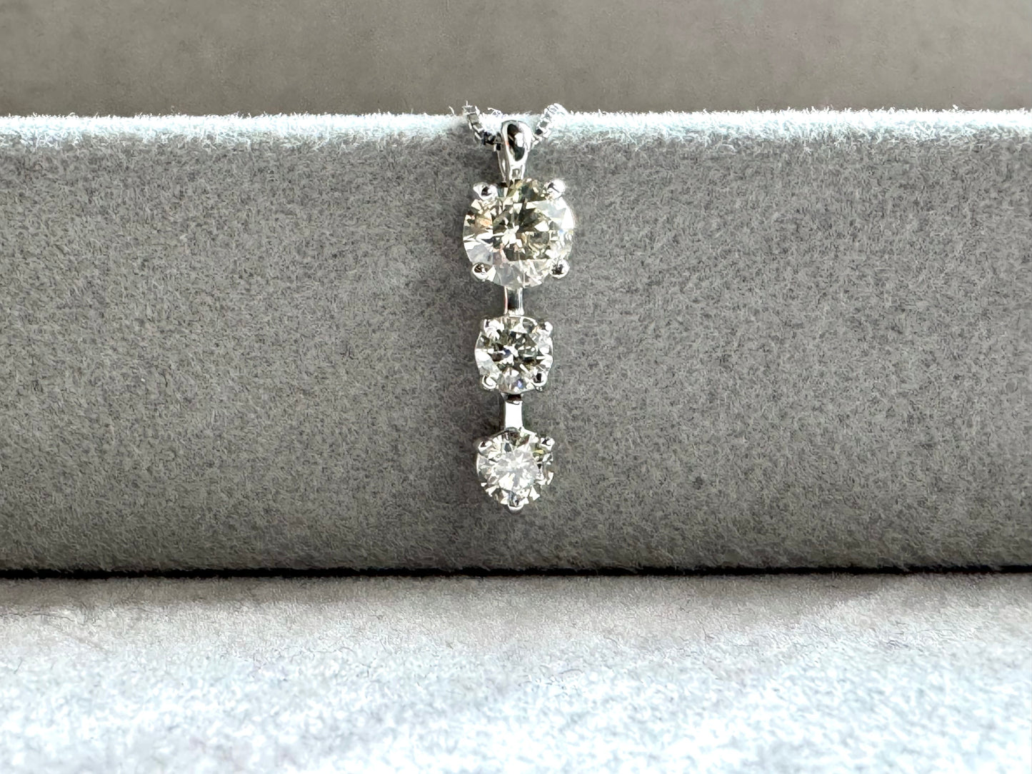 1.03ct Diamond Necklace in Platinum