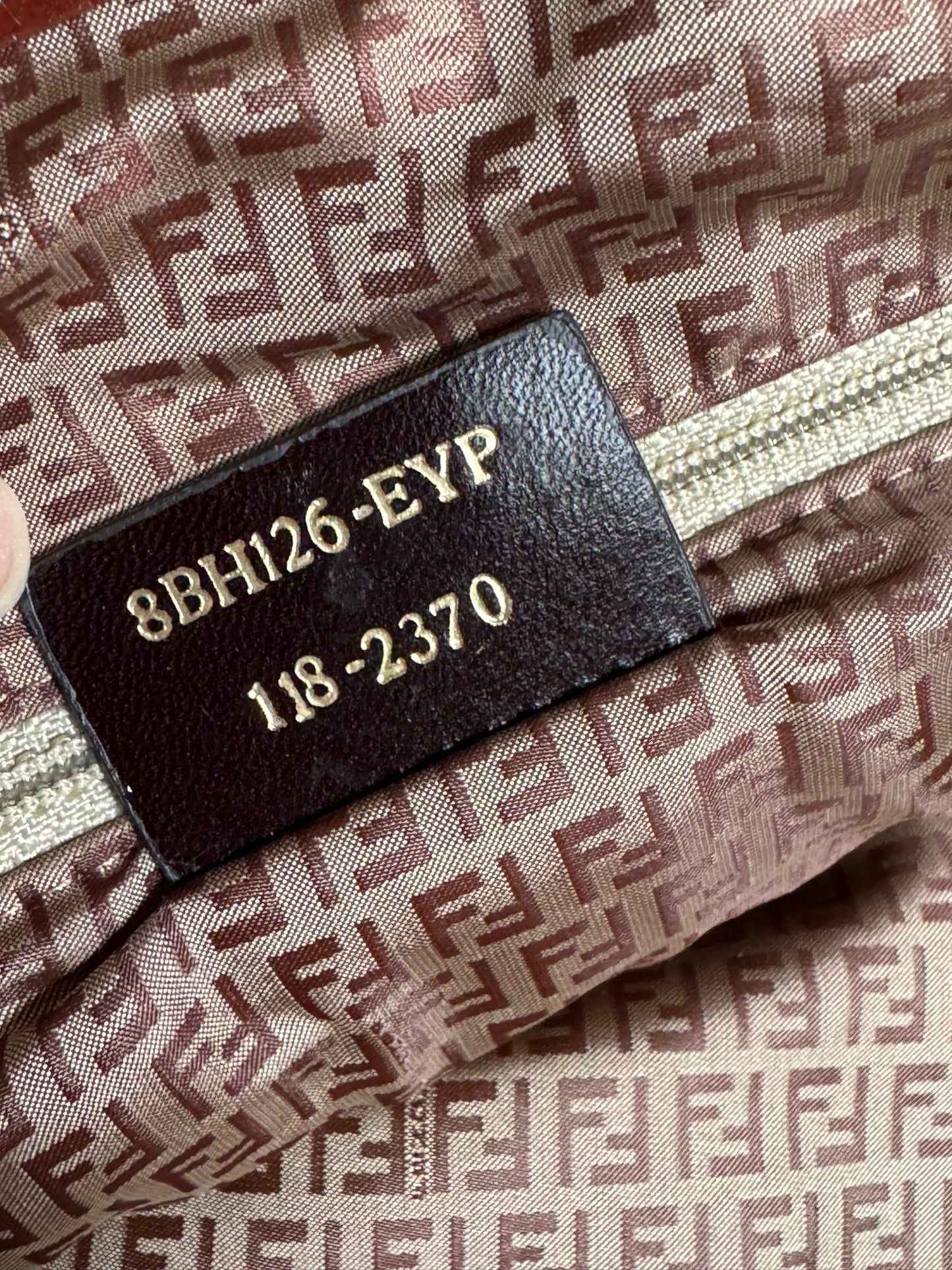 Fendi Hemp Tote Bag