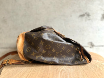 LOUIS VUITTON Monogram Montsouris MM Backpack