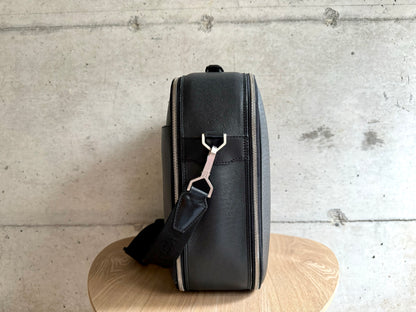 Louis Vuitton Black Taiga Alex Messenger BB