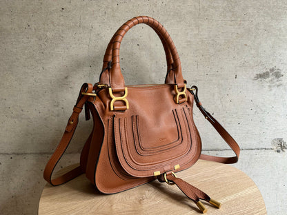 CHLOE Calfskin Small Marcie Satchel