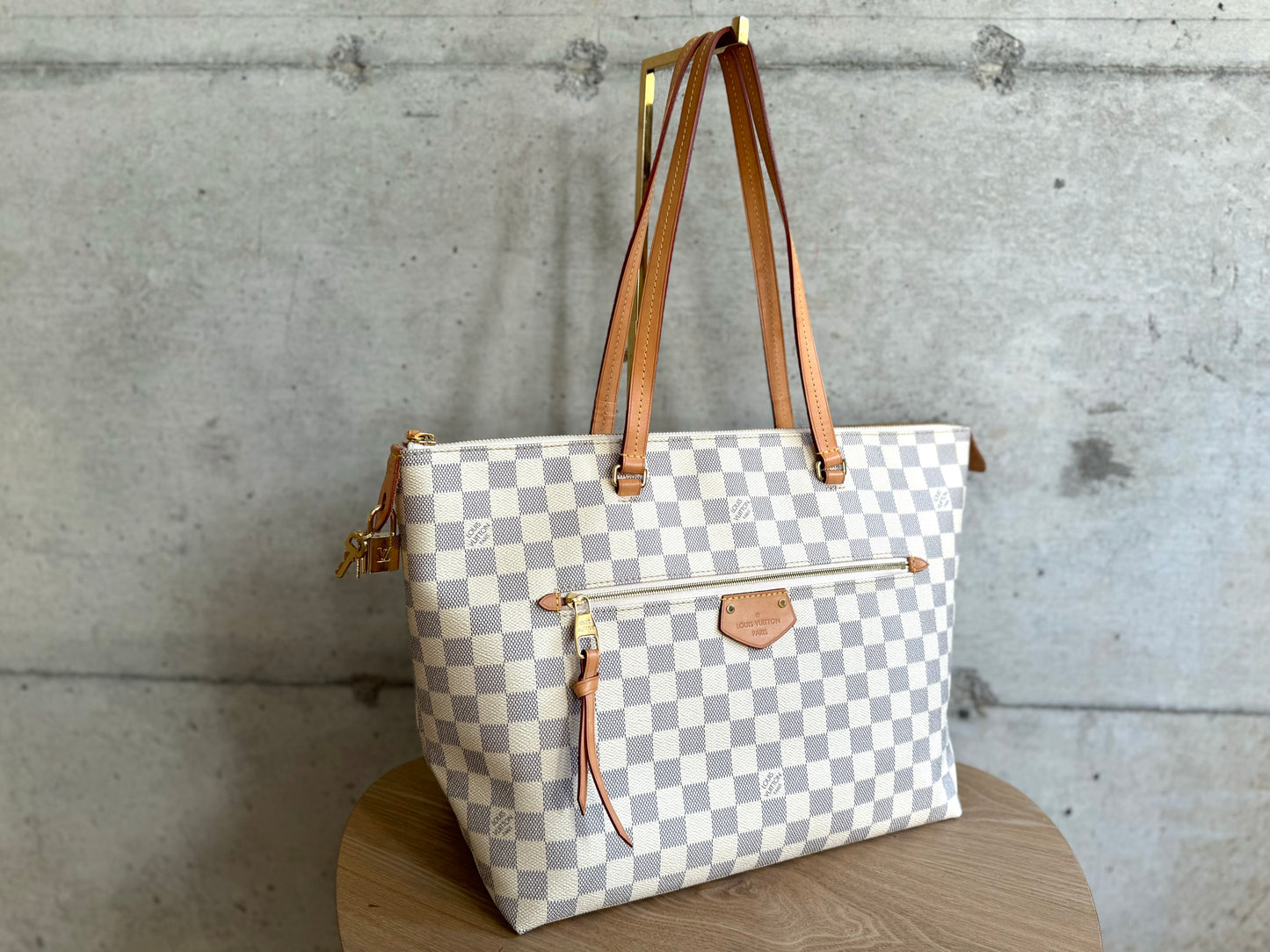 LOUIS VUITTON Damier Azur Iena MM