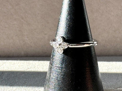 TIFFANY & CO. Platinum Diamond Lace Ring