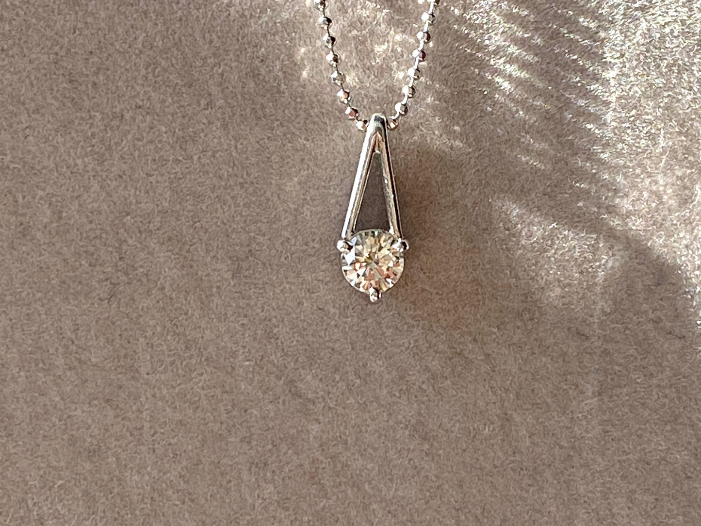 Diamond 0.3ct Necklace in Platinum