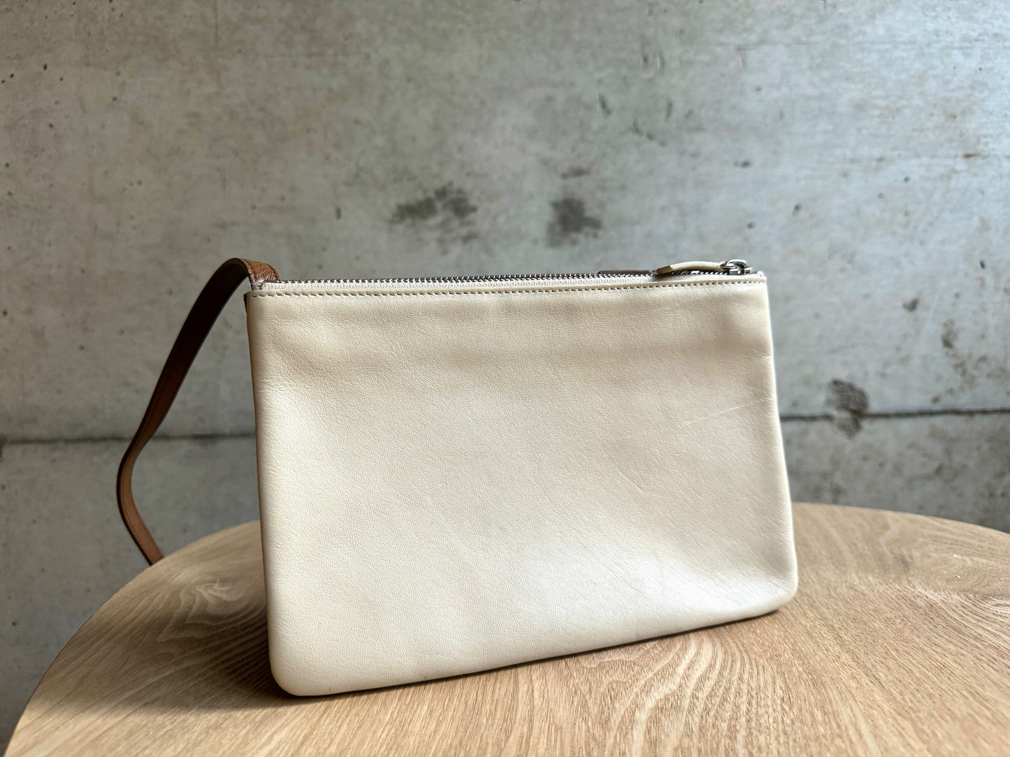 CÉLINE Lambskin Small Trio Crossbody Bag