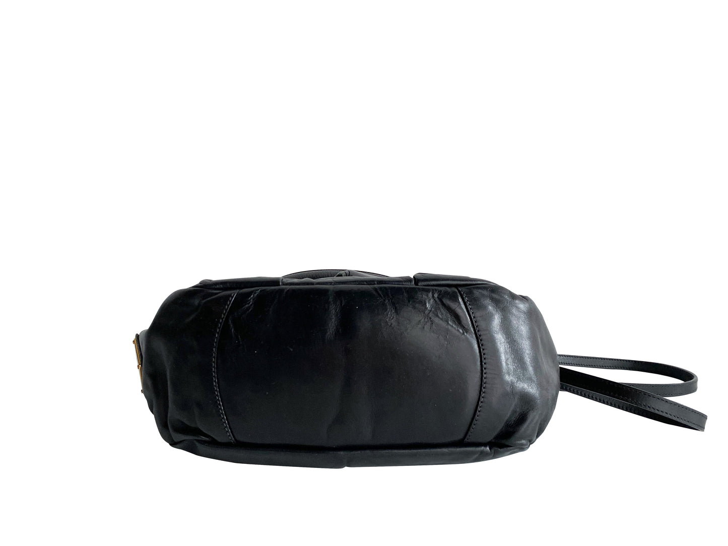 PRADA Bow Black Leather Bag