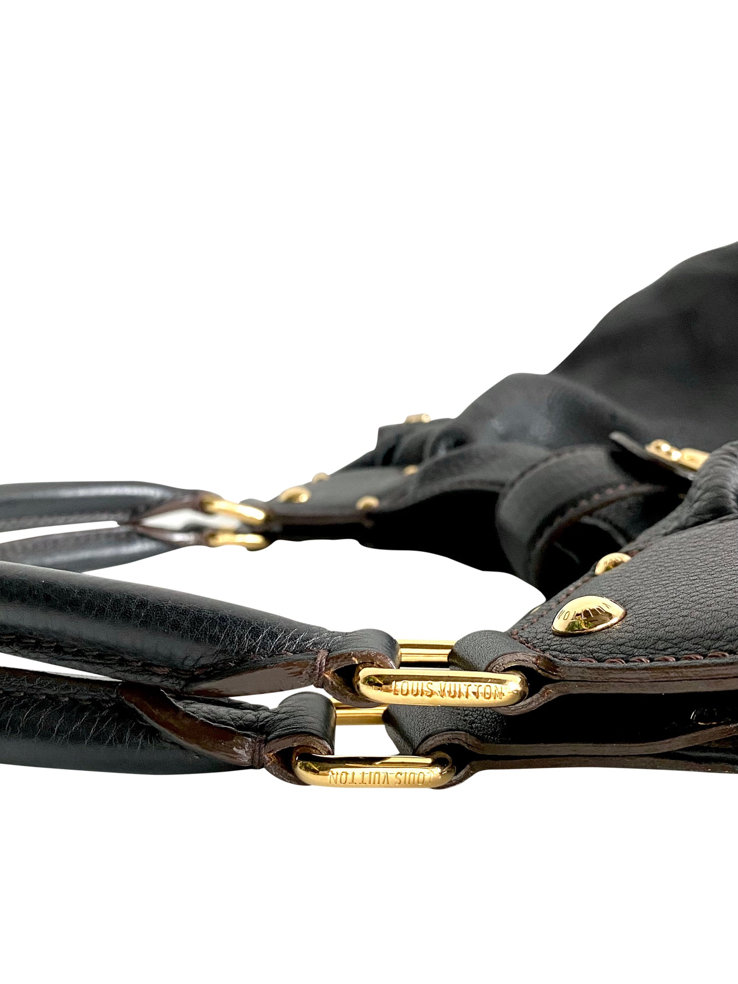 LOUIS VUITTON Mahina L Black