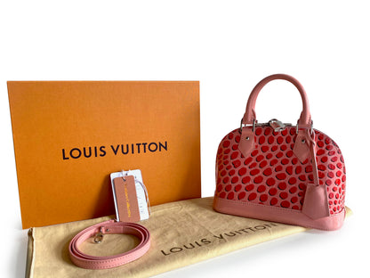 LOUIS VUITTON Vernis Jungle Dots Alma BB Sugar Pink Poppy