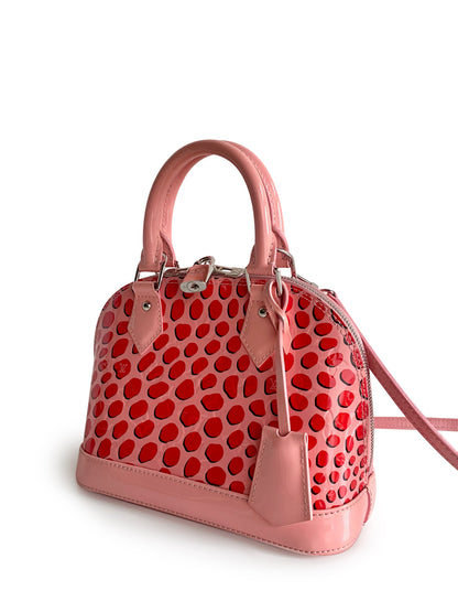 LOUIS VUITTON Vernis Jungle Dots Alma BB Sugar Pink Poppy