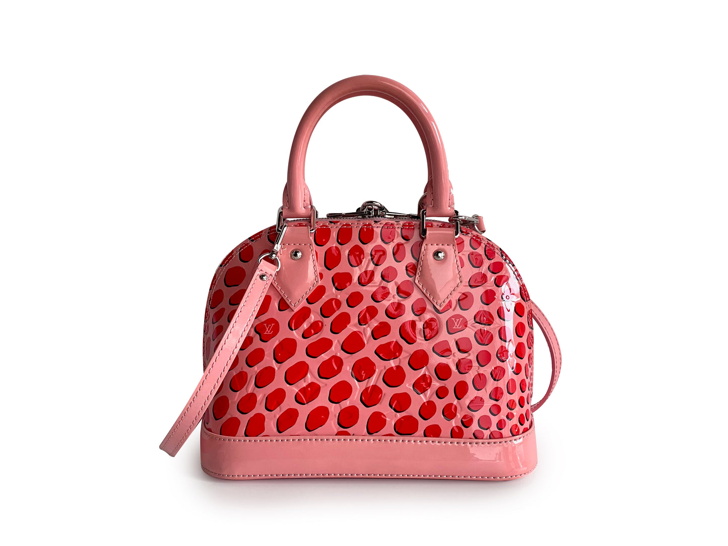 LOUIS VUITTON Vernis Jungle Dots Alma BB Sugar Pink Poppy