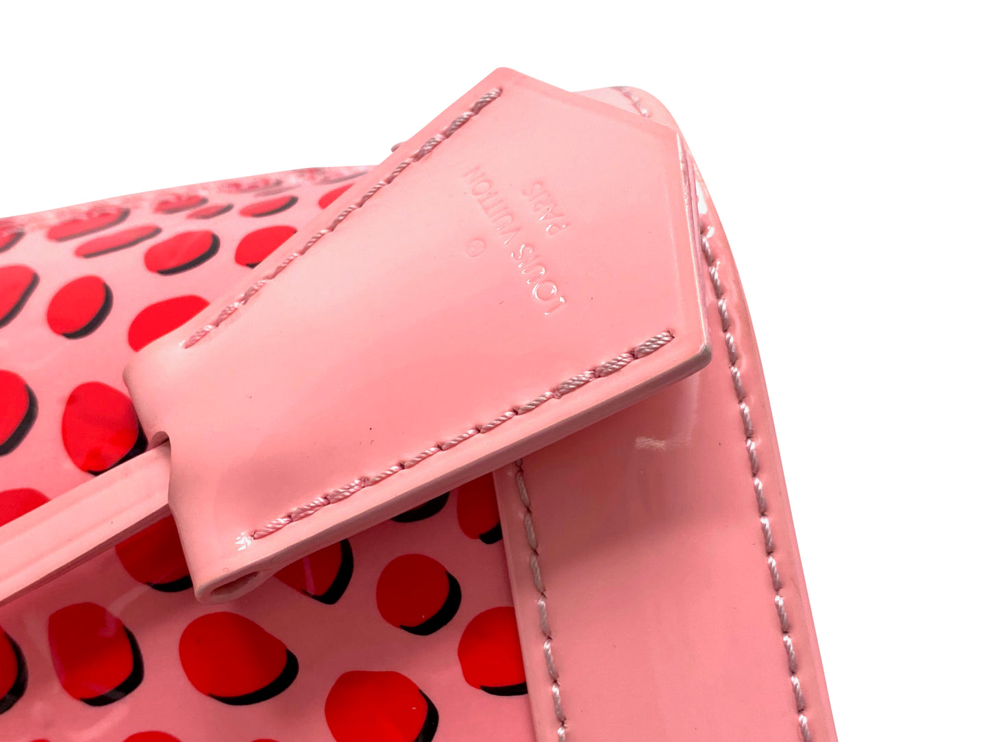 LOUIS VUITTON Vernis Jungle Dots Alma BB Sugar Pink Poppy