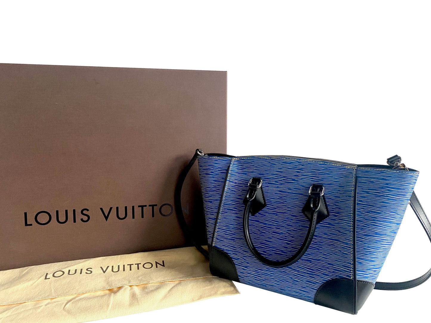 LOUIS VUITTON Epi Phenix PM Denim Light