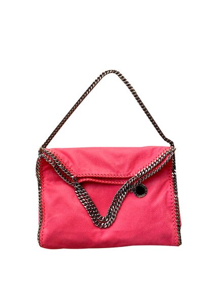 STELLA MCCARTNEY Shaggy Deer Falabella Fold Over Tote