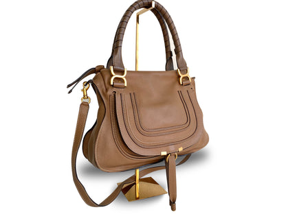 CHLOE Calfskin Medium Marcie Satchel