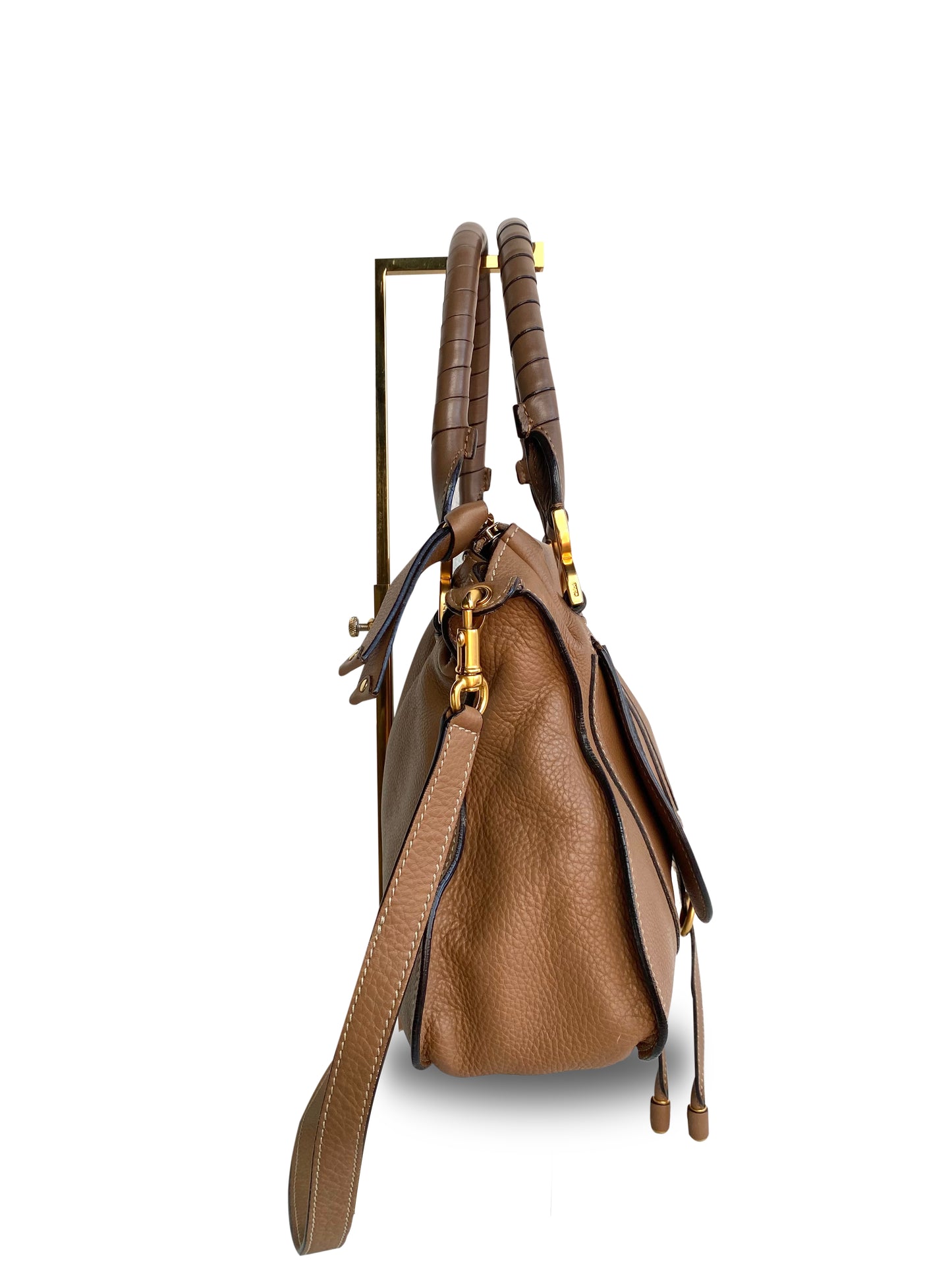 CHLOE Calfskin Medium Marcie Satchel