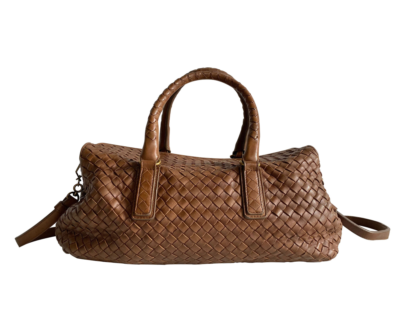 BOTTEGA VENETA Nappa Intrecciato Convertible Duffel