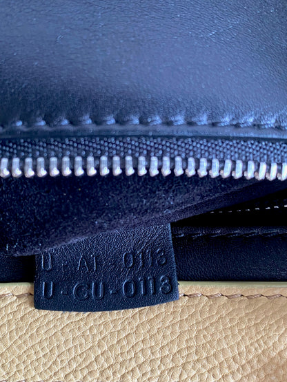 CÉLINE Tri-Color Leather Medium Trapeze Bag