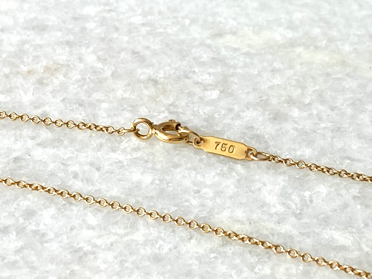 Tiffany & Co. Cross Stitch Necklace