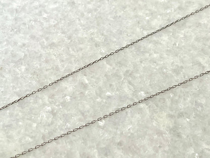 Platinum Necklace with Diamonds