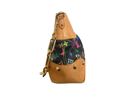 LOUIS VUITTON Monogram Multicolor Judy MM Black