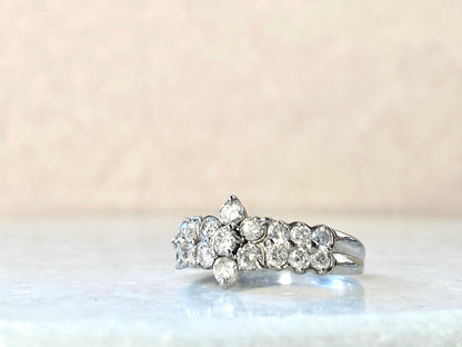 Platinum Ring with 1ct Diamonds