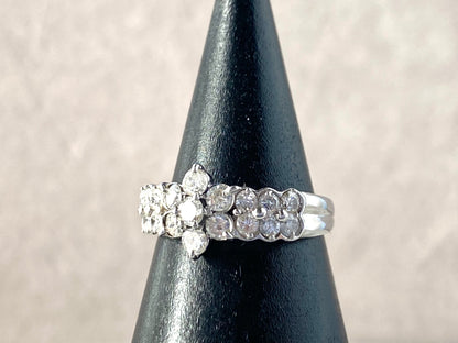 Platinum Ring with 1ct Diamonds