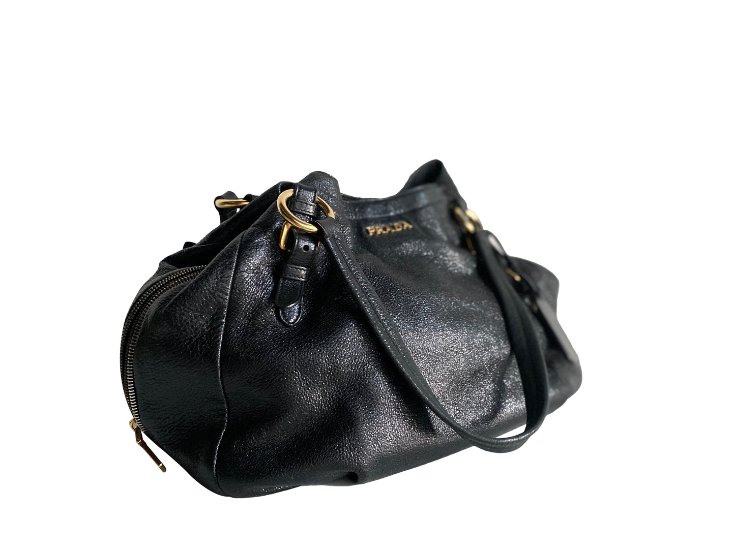 Prada Cervo Lux Hobo Bag