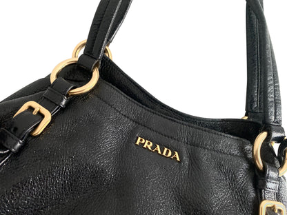 Prada Cervo Lux Hobo Bag