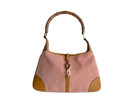 GUCCI Suede Small Jackie O Hobo