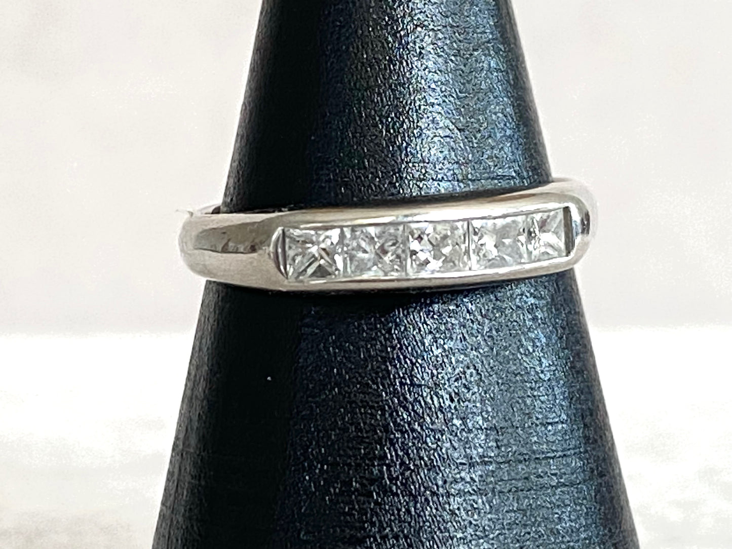 0.5ct Five Stone Diamond Ring in Platinum