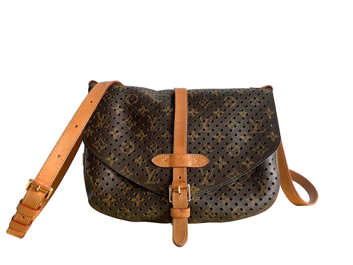 LOUIS VUITTON Monogram SC Flore Saumur