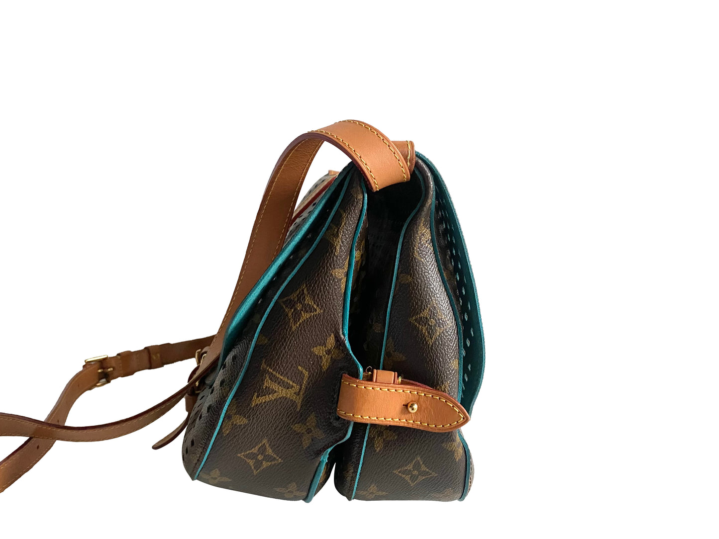 LOUIS VUITTON Monogram SC Flore Saumur