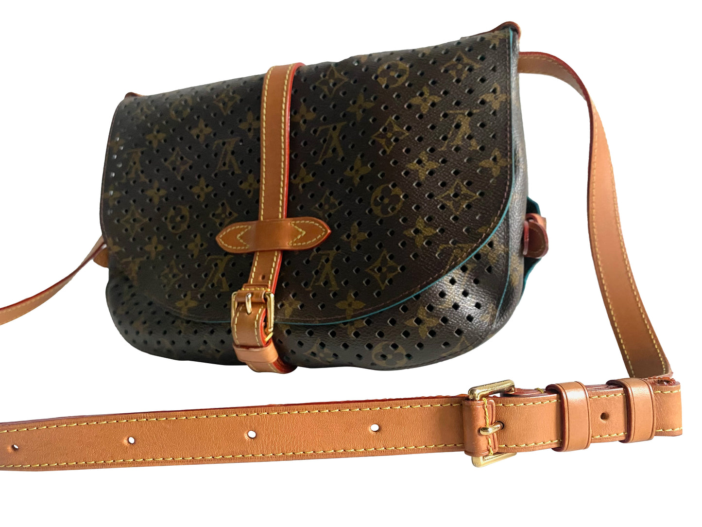 LOUIS VUITTON Monogram SC Flore Saumur