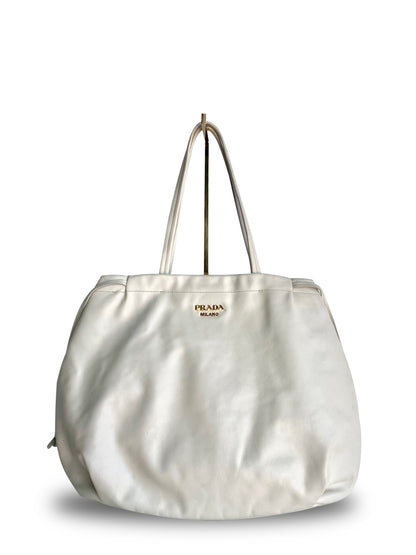 PRADA Soft Leather Tote